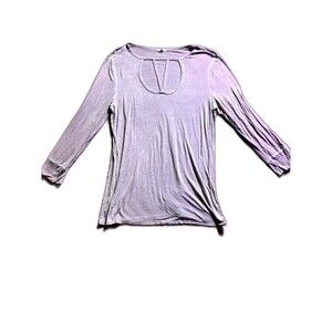 Urbanology Women’s XL Long Sleeve Caged Crossroads Neckline Boho Soft